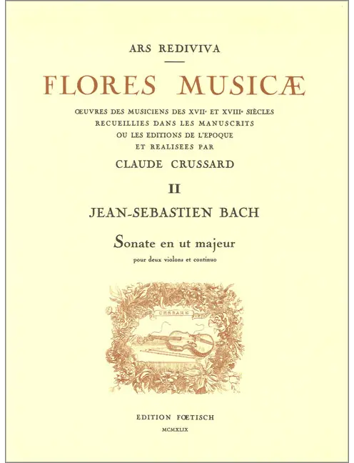 Sonate C-Dur BWV 1037
